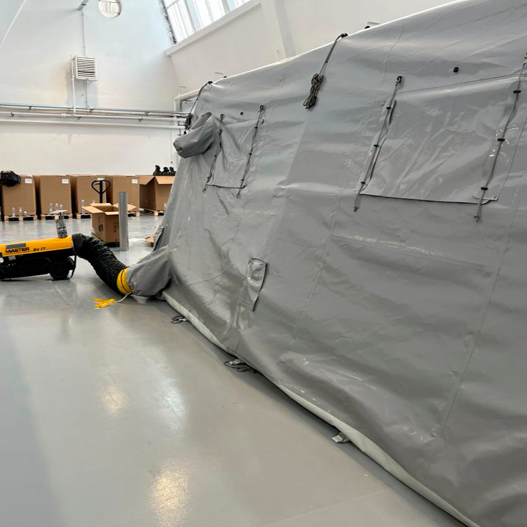 USAID TETRA TECH Ukraine heated shelters AZF 6-78 grey blog2